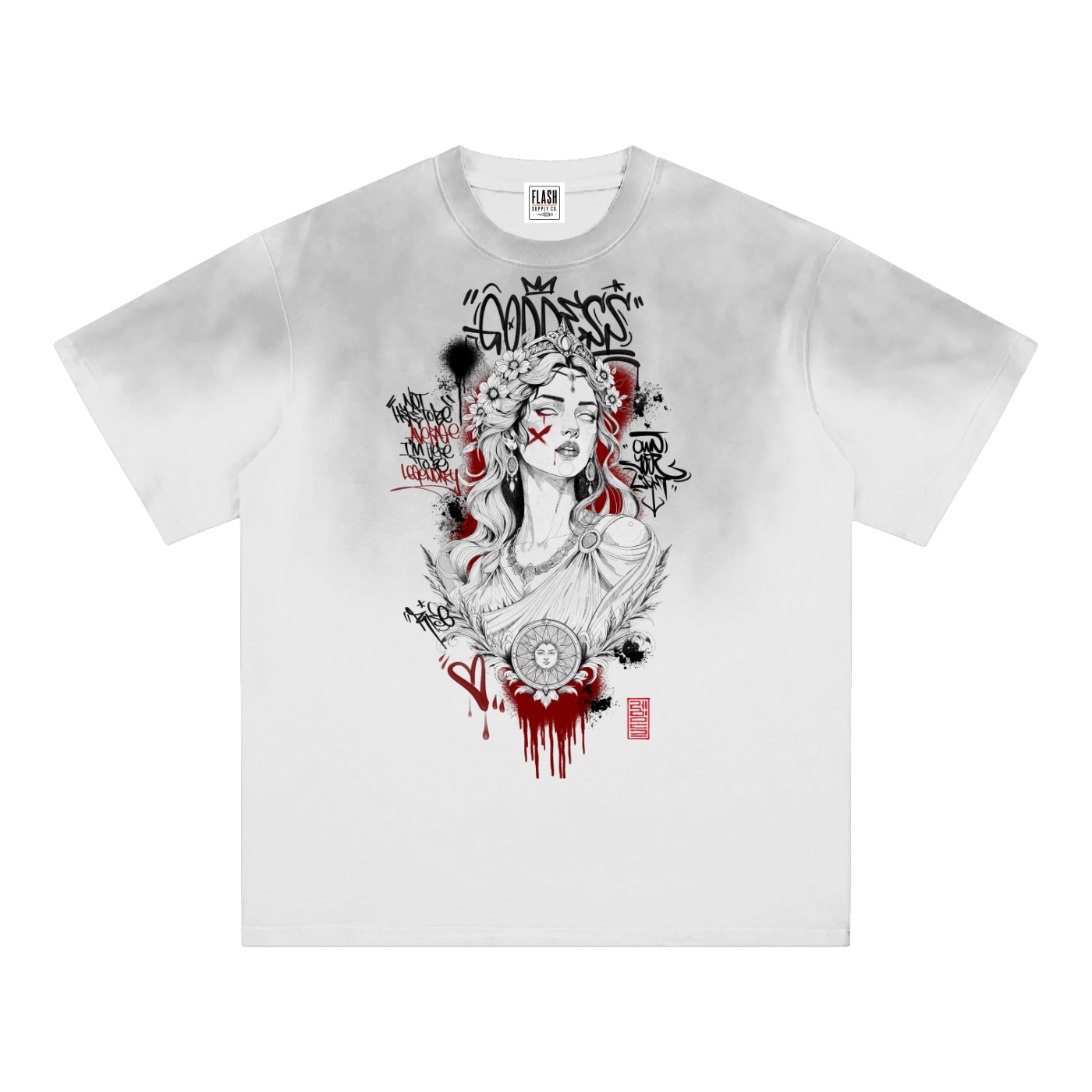 GODDESS GRADIENT TEE · RAYMOND CHUNG