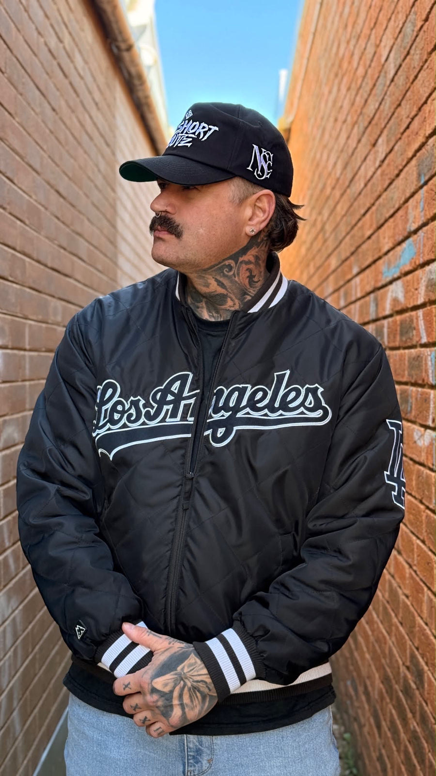 No Shortcutz OG “Brand” Cap — Black