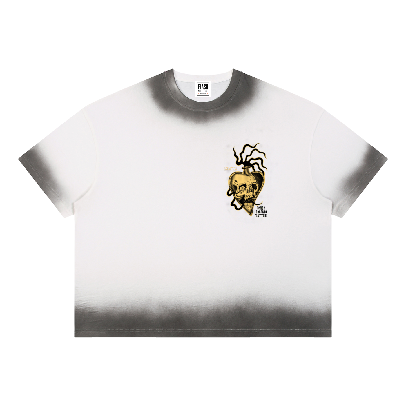 FLASH FANTASIES · BOXY SUNFADE VINTAGE WASH TEE · RENEE ORLANDO