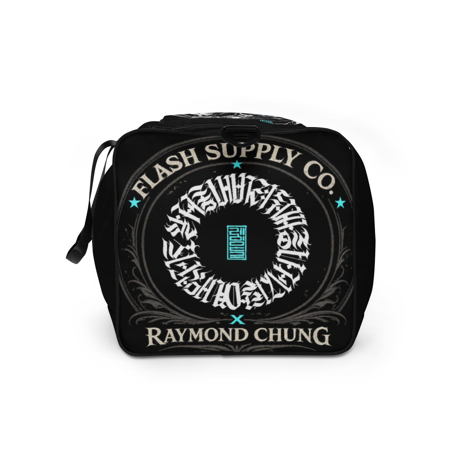 Cyber Division: Warrior Within Duffle Bag — Raymond Chung x Flash Supply Co.