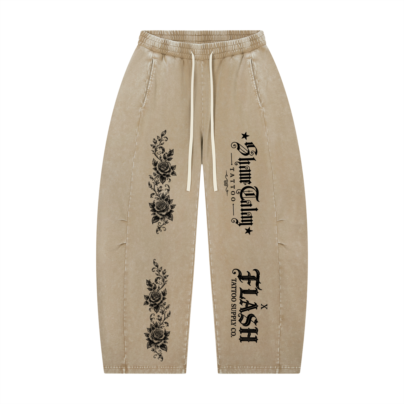 PINK ON PINK BARREL LEG PANTS · SHANE TALAY