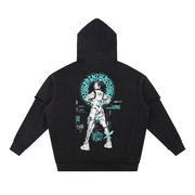 Jodie Joy Cyber Division 88 Layered Hoodie — Raymond Chung x Flash Supply Co.