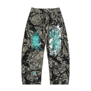 Cyber Division: Warrior Within Camo Barrel Pants — Raymond Chung x Flash Supply Co.
