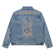 HALF-TONE HORROR DENIM JACKET · NATHAN MURPHY