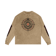 Rule Them All Acid-Wash Oversized Long-Sleeve — Raymond Chung x Flash Supply Co.