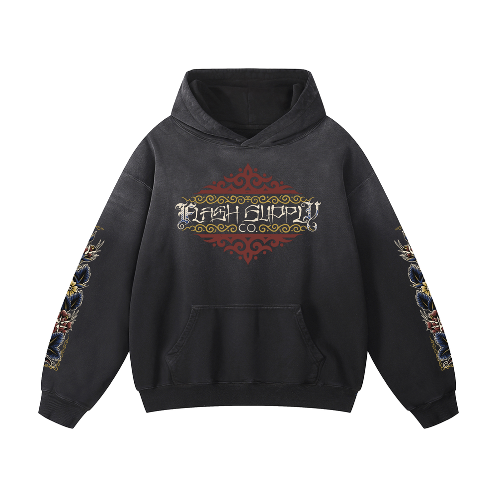 HALF-TONE HORROR HEAVYWEIGHT HOODIE · NATHAN MURPHY