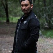 HALF-TONE HORROR DENIM JACKET · NATHAN MURPHY