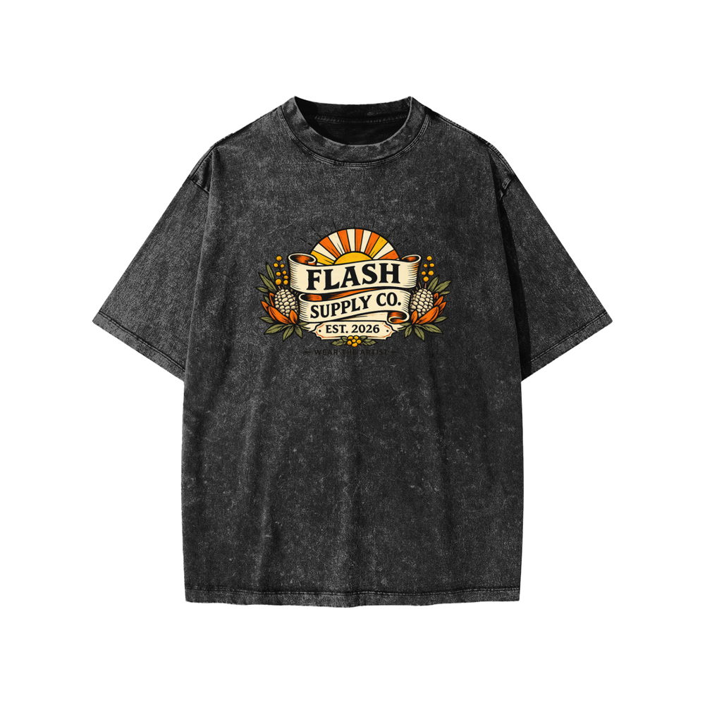 Flash Supply Co. — Rula of the Sula Kids' Tee | Art by Desmond Fletcher