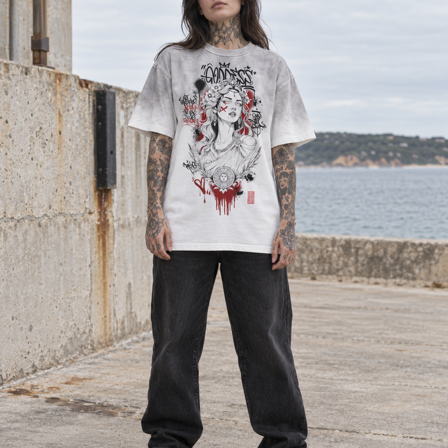 GODDESS GRADIENT TEE · RAYMOND CHUNG