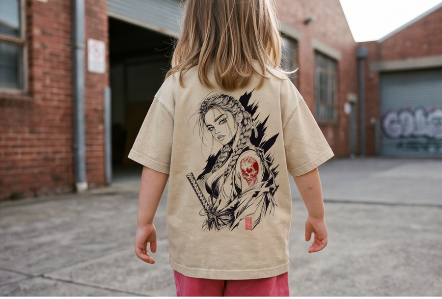 THE WARRIOR WITHIN KIDS TEE · RAYMOND CHUNG