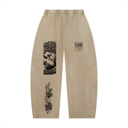 PINK ON PINK BARREL LEG PANTS · SHANE TALAY