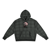 Double Fang Plaid Tracksuit Set — Beardy x Flash Supply Co.