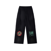 Half-Tone Horror Archive Cargo Pants — Nathan Murphy x Flash Supply Co