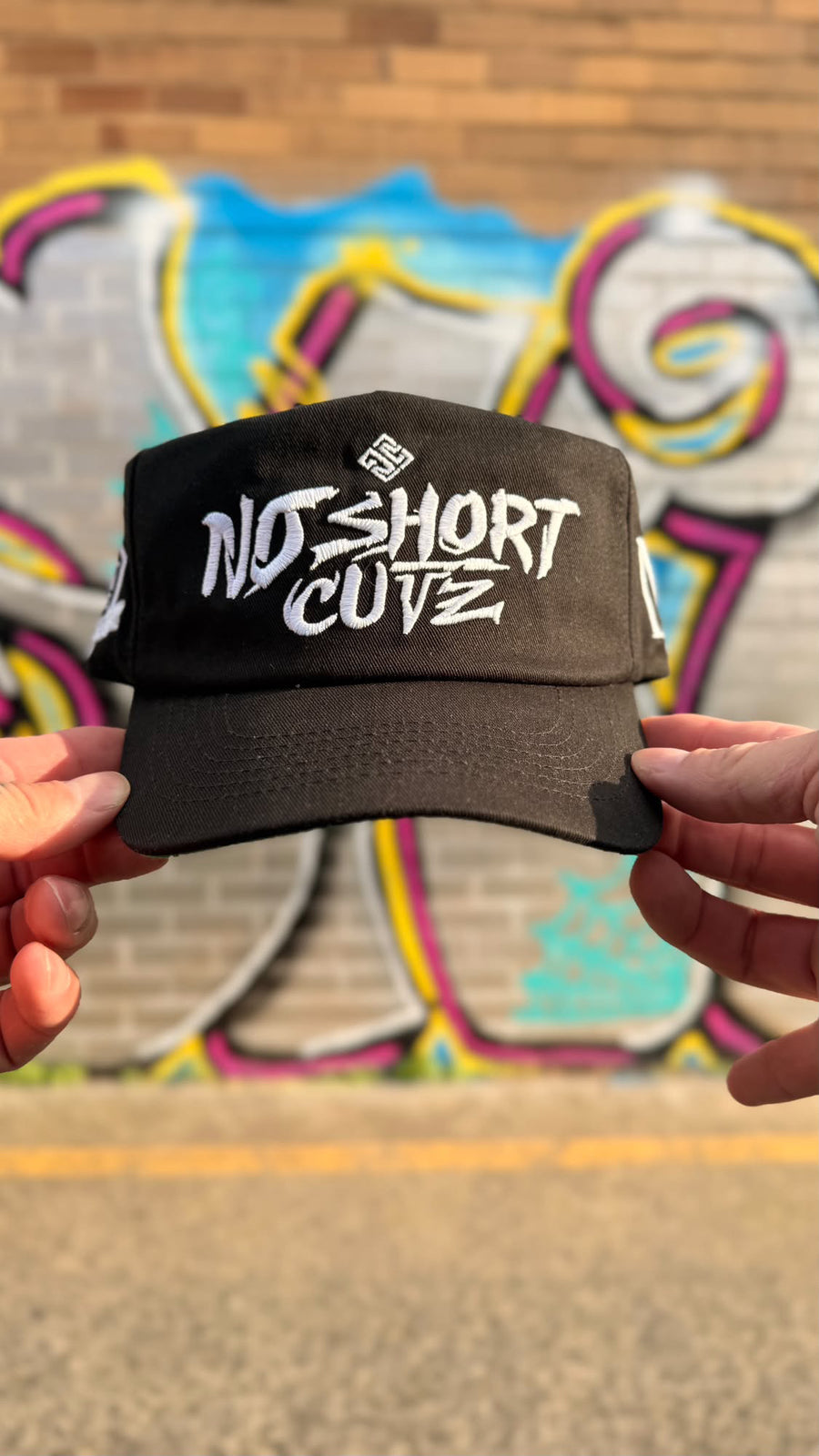 No Shortcutz OG “Brand” Cap — Black