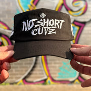 No Shortcutz OG “Brand” Cap — Black