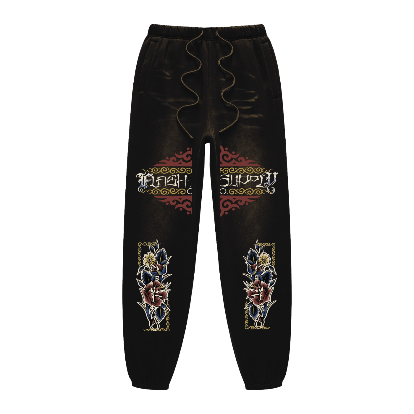 Sacred Relics Sunfade Sweatpants — Nathan Murphy x Flash Supply Co.