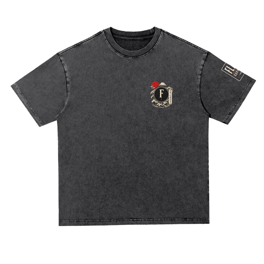 Dreams of Fuji Heavyweight Oversized Tee · KishinArt