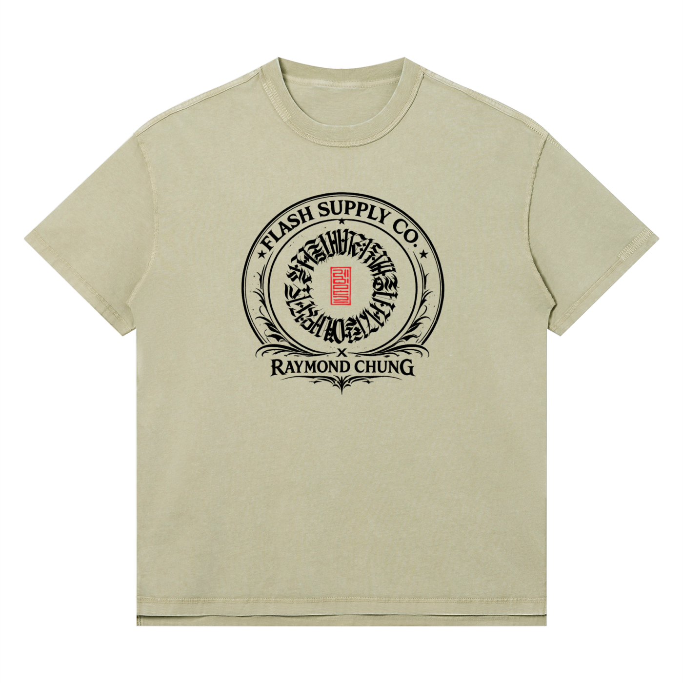 THE WARRIOR WITHIN MINERAL WASH TEE · RAYMOND CHUNG