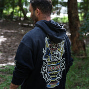 HALF-TONE HORROR HEAVYWEIGHT HOODIE · NATHAN MURPHY