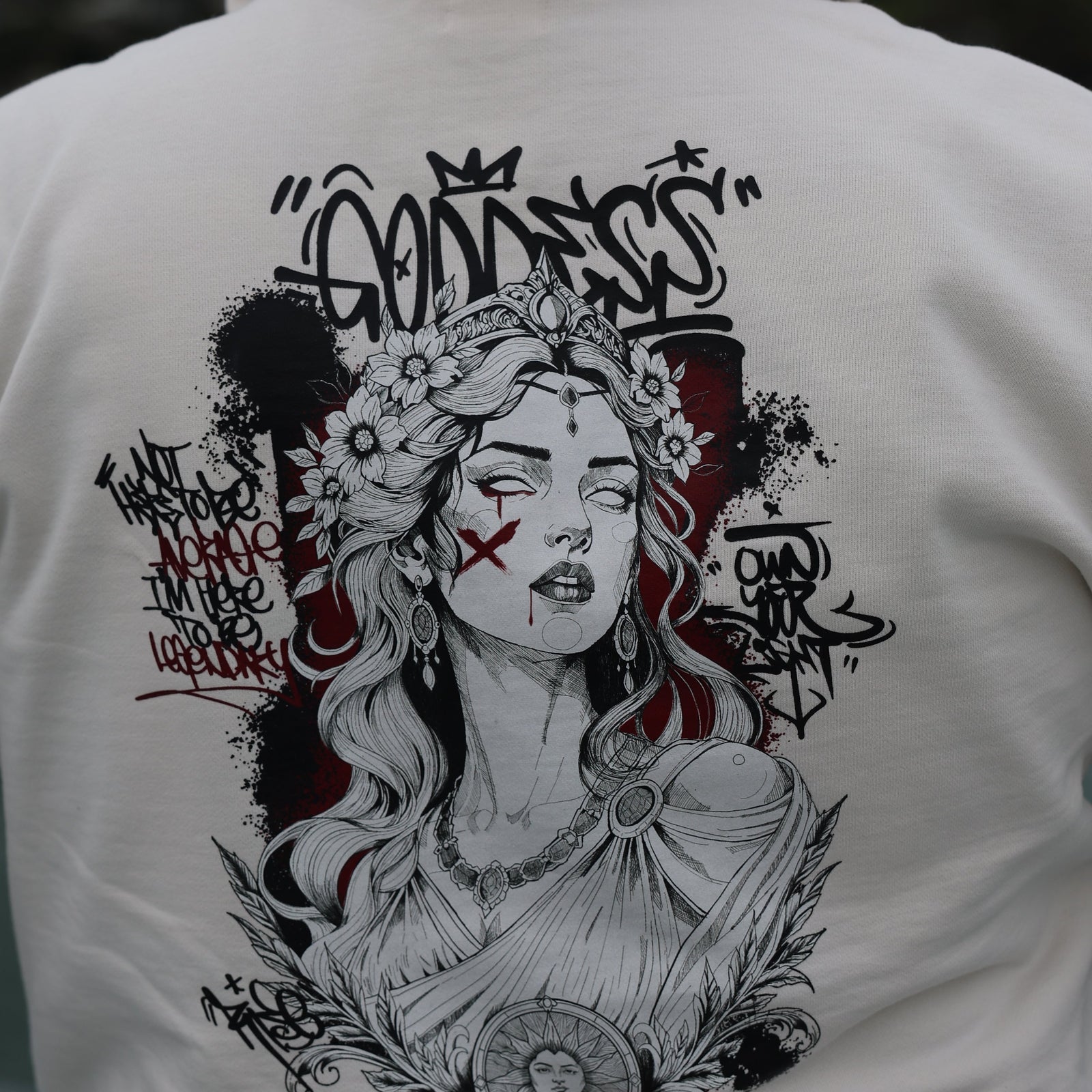 GODDESS HEAVYWEIGHT HOODIE · RAYMOND CHUNG