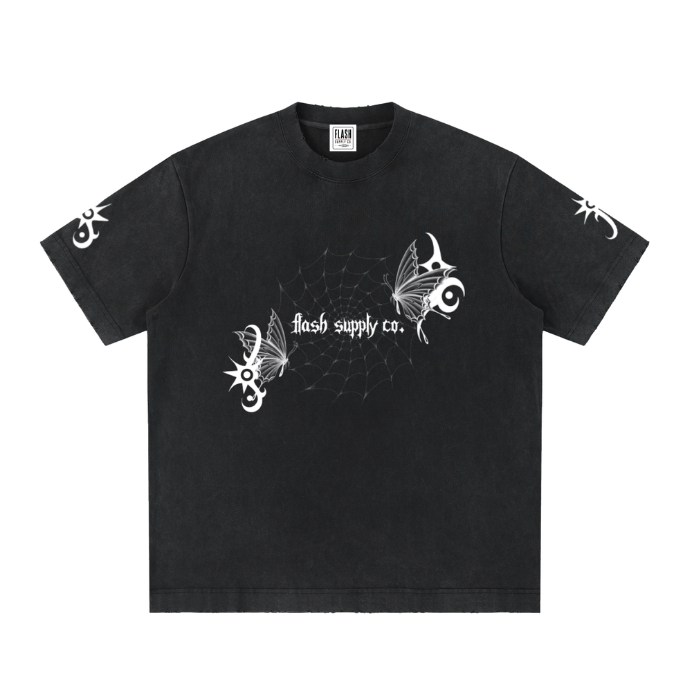 UNTITLED #1 HEAVYWEIGHT FRAYED TEE · RENEE ORLANDO
