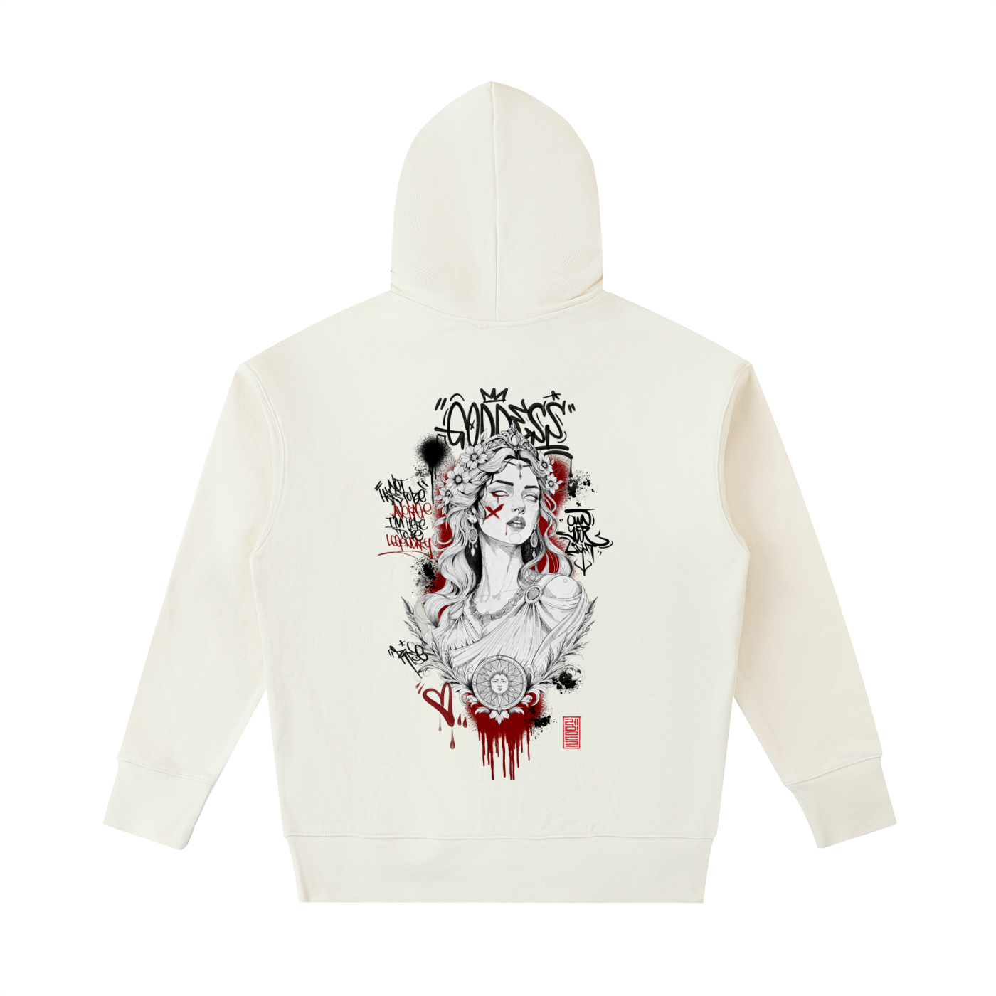 GODDESS HEAVYWEIGHT HOODIE · RAYMOND CHUNG