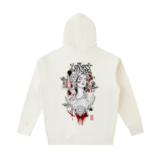 GODDESS HEAVYWEIGHT HOODIE · RAYMOND CHUNG