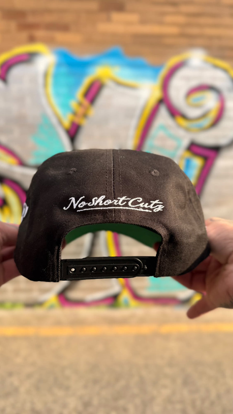 No Shortcutz OG “Brand” Cap — Black