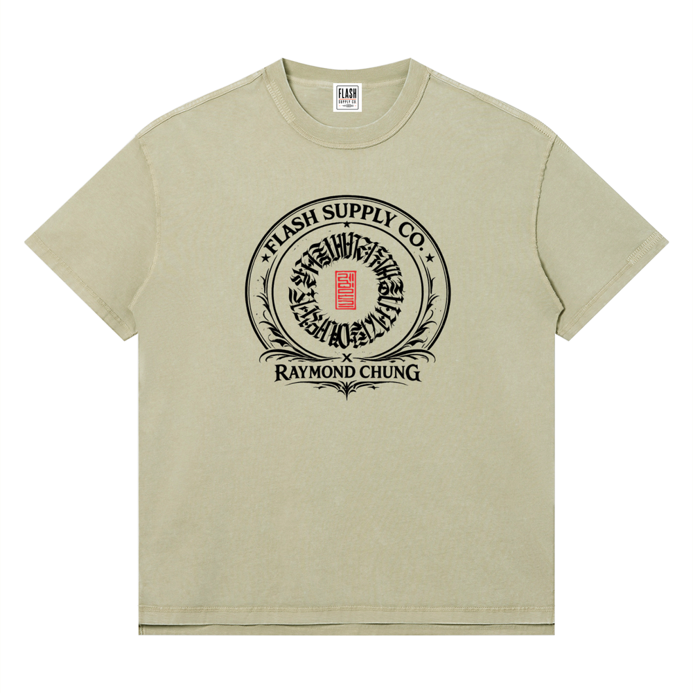 THE WARRIOR WITHIN MINERAL WASH TEE · RAYMOND CHUNG
