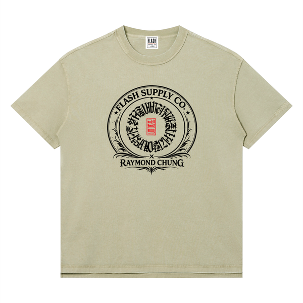 THE WARRIOR WITHIN MINERAL WASH TEE · RAYMOND CHUNG