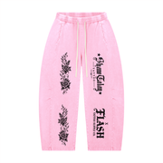 PINK ON PINK BARREL LEG PANTS · SHANE TALAY