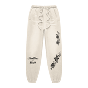 WHITE ON PINK SWEATPANTS · SHANE TALAY