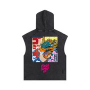 Neon Ronin Snow-Wash Hooded Tank — Thalo Halo x Flash Supply Co.
