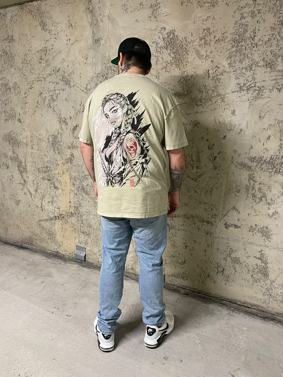 THE WARRIOR WITHIN MINERAL WASH TEE · RAYMOND CHUNG