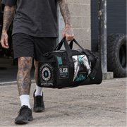 Cyber Division: Warrior Within Duffle Bag — Raymond Chung x Flash Supply Co.
