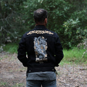 HALF-TONE HORROR DENIM JACKET · NATHAN MURPHY