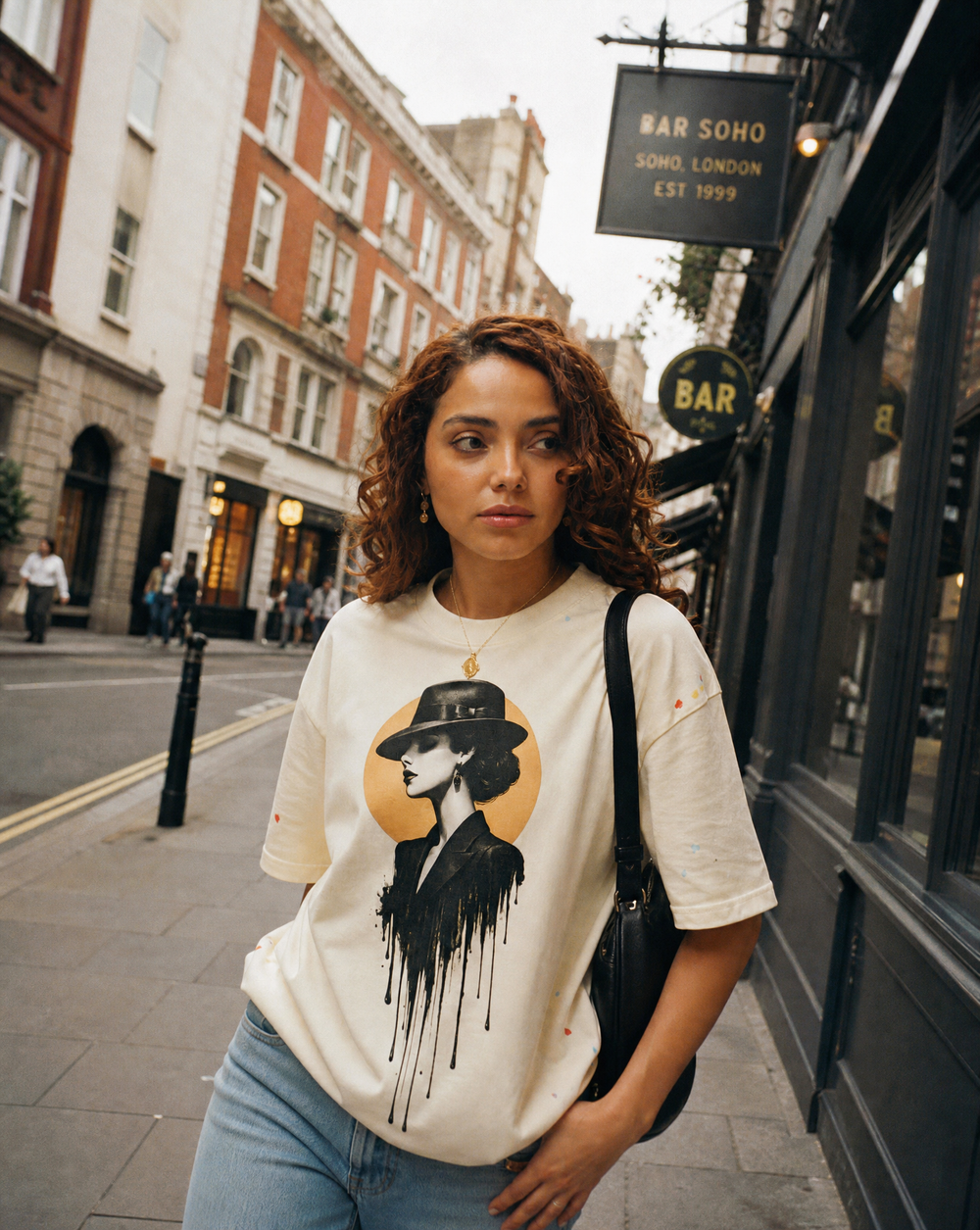 Flash Supply Co. Paint Splatter Tee — Desmond Fletcher