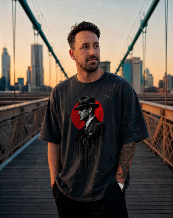 Flash Supply Co. Sunfade Splatter Tee — Desmond Fletcher