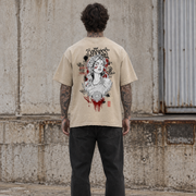 GODDESS PAINT SPLATTER TEE · RAYMOND CHUNG
