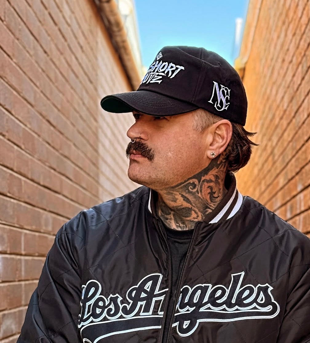 No Shortcutz OG “Brand” Cap — Black