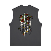 Double Fang Quick-Dry Muscle Tank — Beardy x Flash Supply Co.