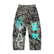 Cyber Division: Warrior Within Camo Barrel Pants — Raymond Chung x Flash Supply Co.