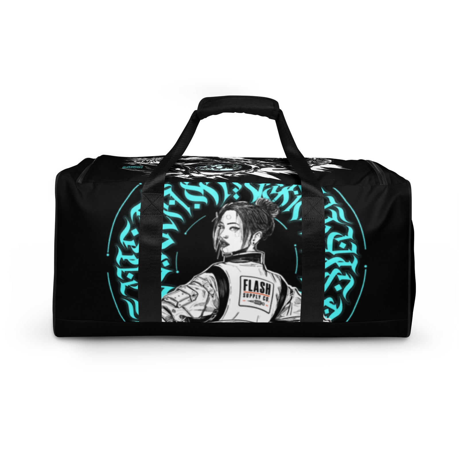 Cyber Division: Warrior Within Duffle Bag — Raymond Chung x Flash Supply Co.