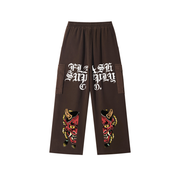Half-Tone Horror Archive Cargo Pants — Nathan Murphy x Flash Supply Co