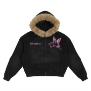 FLASH FANTASIES · DETACHABLE FUR HOODIE · RENEE ORLANDO