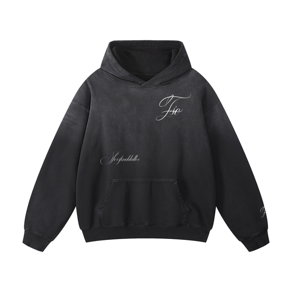 MAKE LOVE NOT WAR HEAVYWEIGHT HOODIE · JESS FINCH
