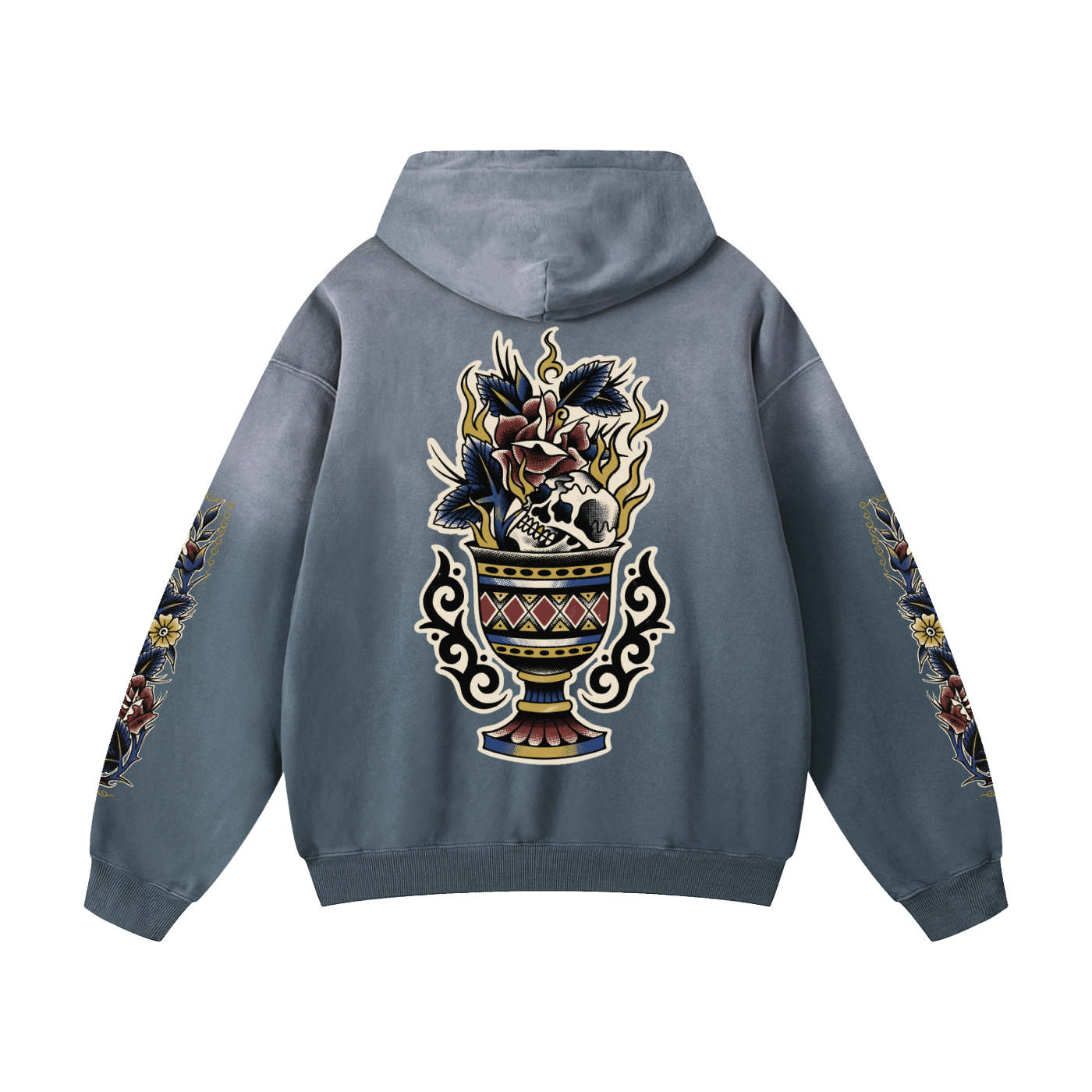 HALF-TONE HORROR HEAVYWEIGHT HOODIE · NATHAN MURPHY
