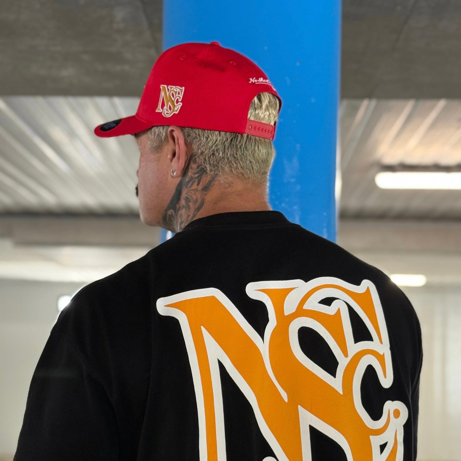 No Shortcutz “Fons et Origo” A-Frame Cap — Red