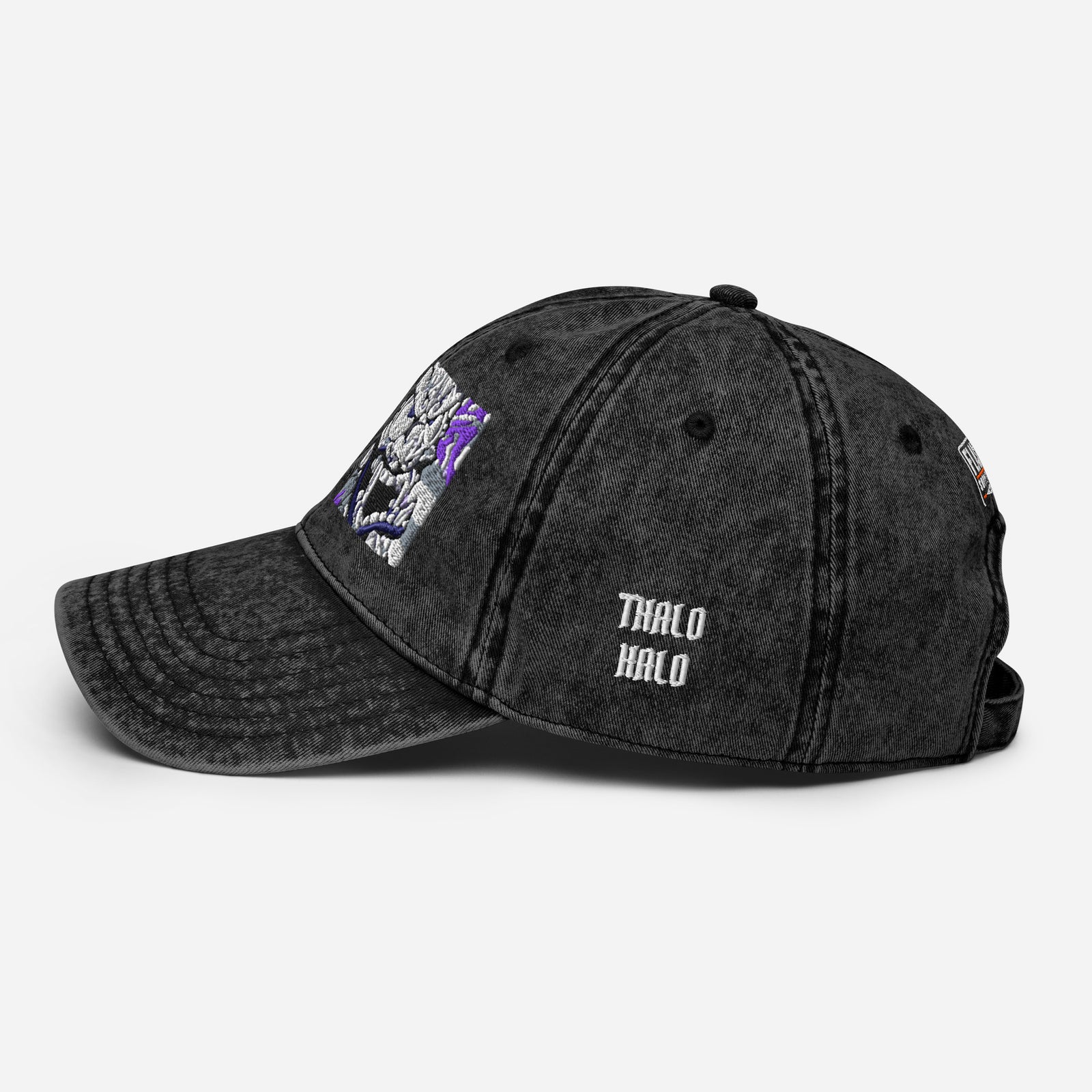 Oni Signal Vintage Embroidered Cap — Thalo Halo x Flash Supply Co.